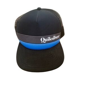 Quiksilver Black and Blue Cap